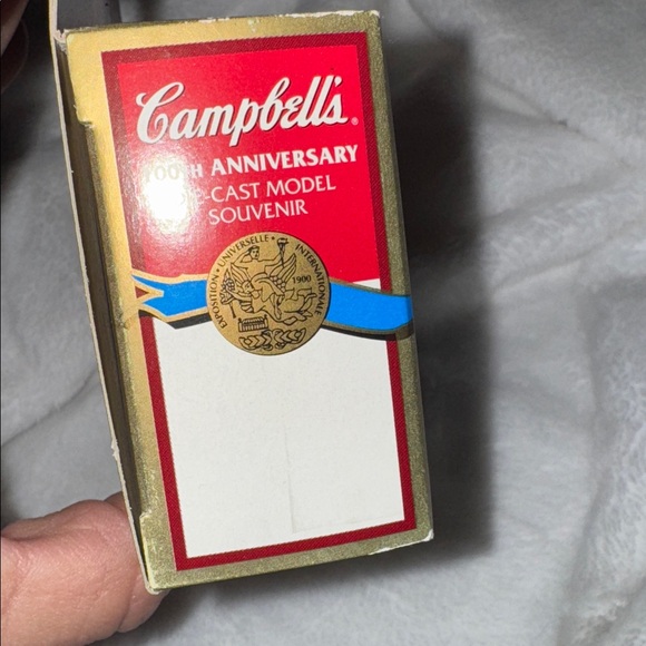 VINTAGE Campbell's Soup 100th Anniversary Lledo Die-Cast Delivery Truck (NIB) - Picture 5 of 6